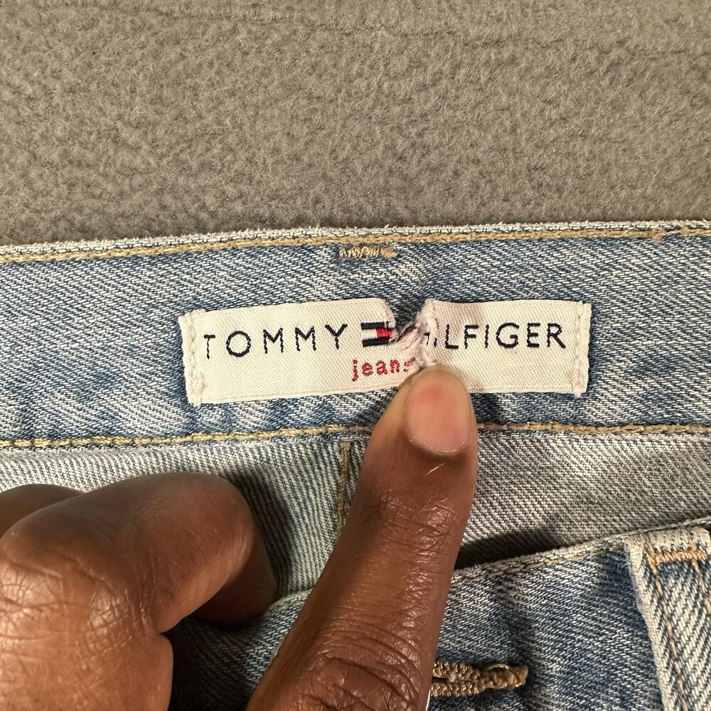 Tommy Hilfiger Jeans Light Wash Women’s 29x32 Denim Straight Leg Y2K - Picture 8 of 10